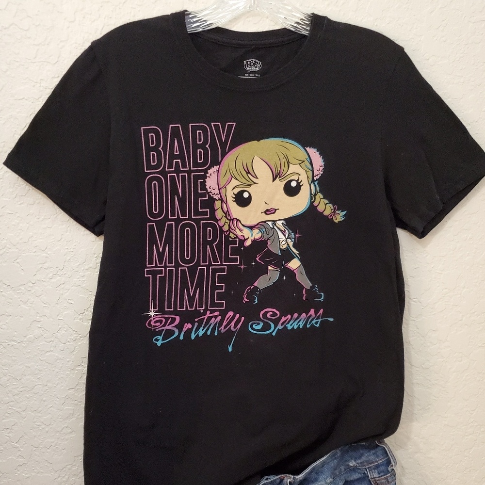 POP! Vintage BRITNEY SPEARS GRAPHIC TEE SIZE S